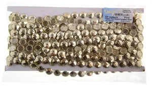 Plastic Trim Round Facetted 10mm