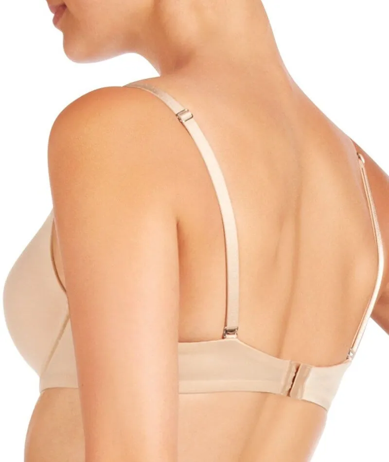 Pleasure State My Fit Smooth 200% Boost Push Up Plunge Bra - Frappe