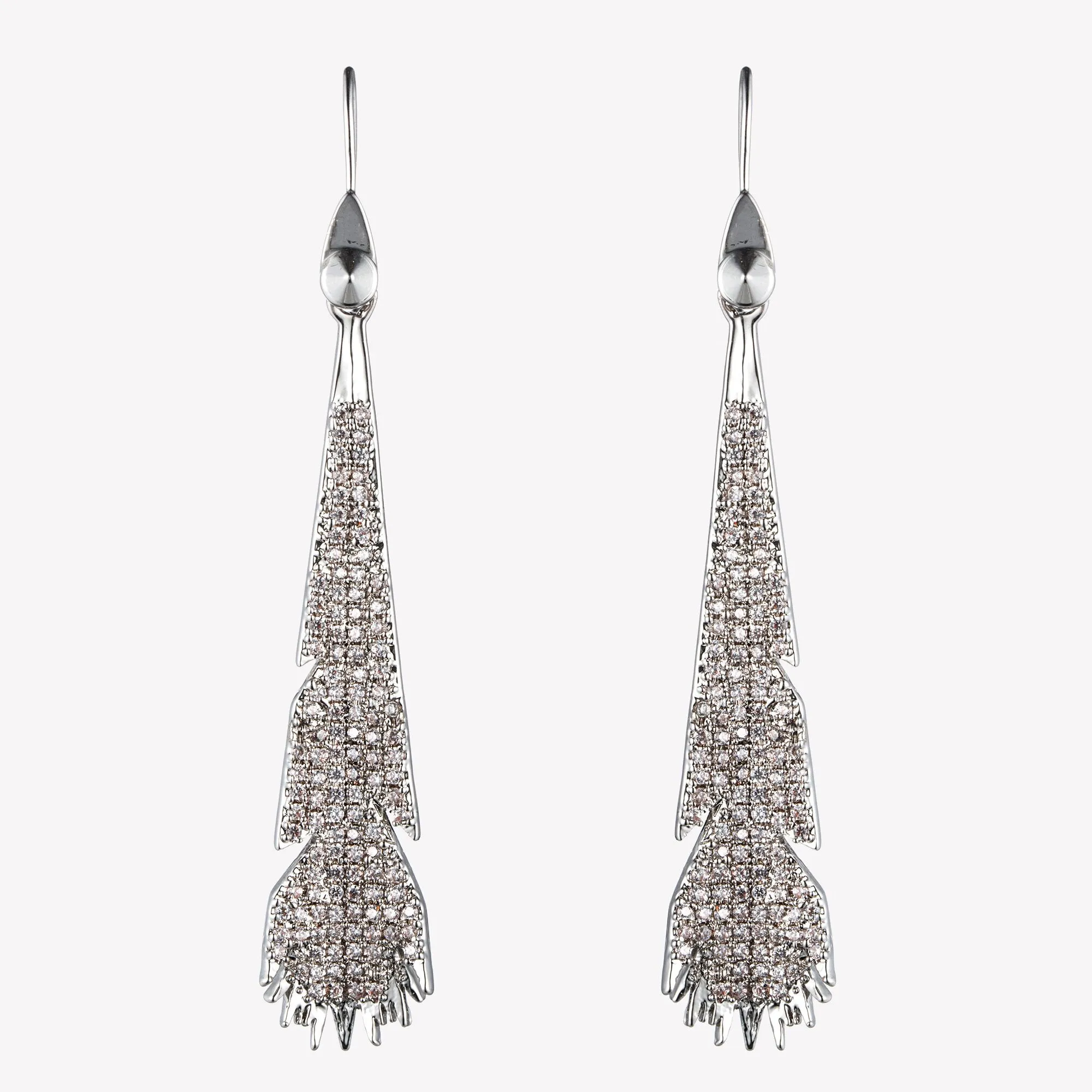 PLUME DROP EARRINGS