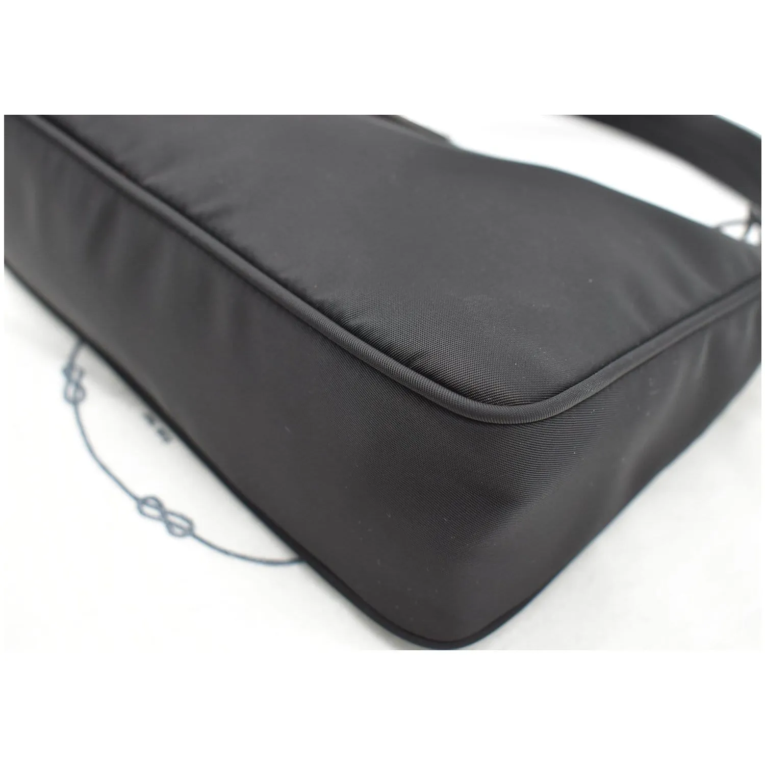 PRADA Re-Edition 2000 Mini Nylon Shoulder Bag Black