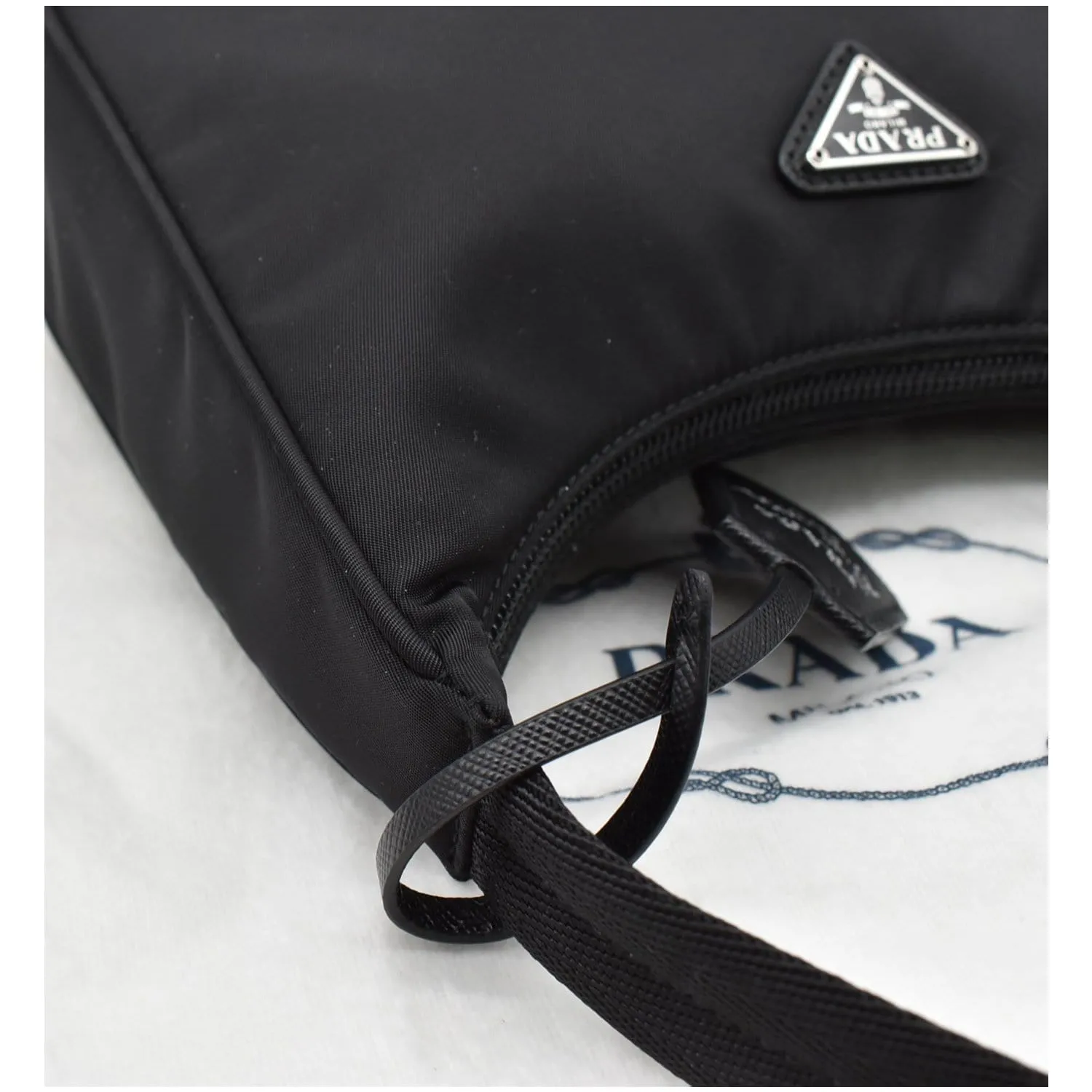 PRADA Re-Edition 2000 Mini Nylon Shoulder Bag Black
