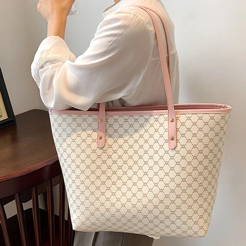 realaiot  Casual Fashion PU Leather Handbag For Daily Commuting
