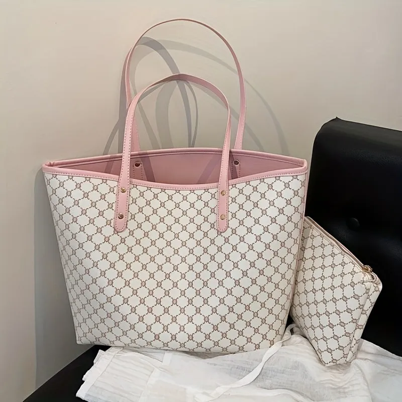 realaiot  Casual Fashion PU Leather Handbag For Daily Commuting