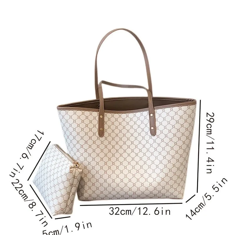 realaiot  Casual Fashion PU Leather Handbag For Daily Commuting