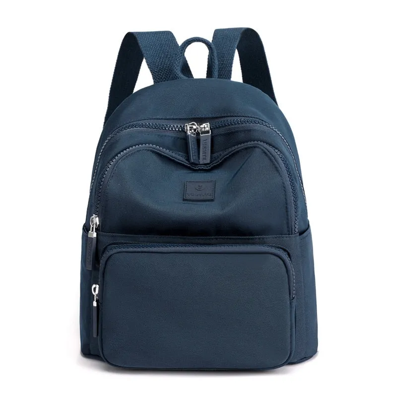 Realaiot Fashion Women Small Backpacks Waterproof School Backpacks for Teenagers Girls Female Nylon Mini Travel Bookbag Mochila Mujer