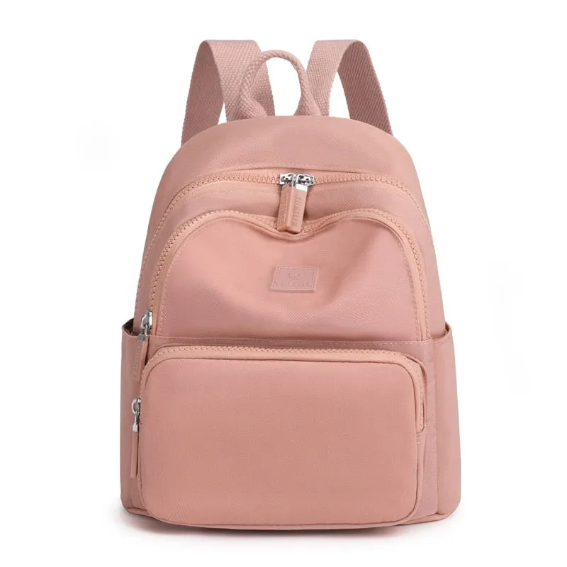 Realaiot Fashion Women Small Backpacks Waterproof School Backpacks for Teenagers Girls Female Nylon Mini Travel Bookbag Mochila Mujer
