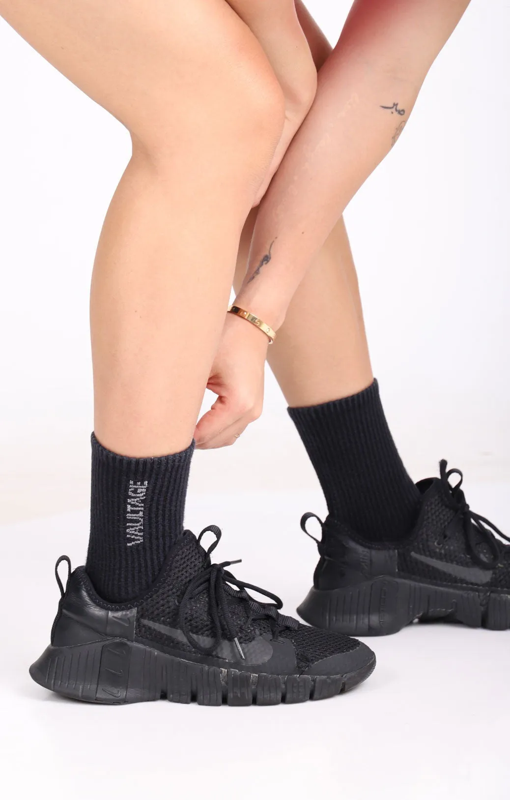 Reflective Crew Socks