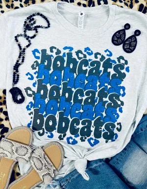 Retro Leopard School Spirit Tee