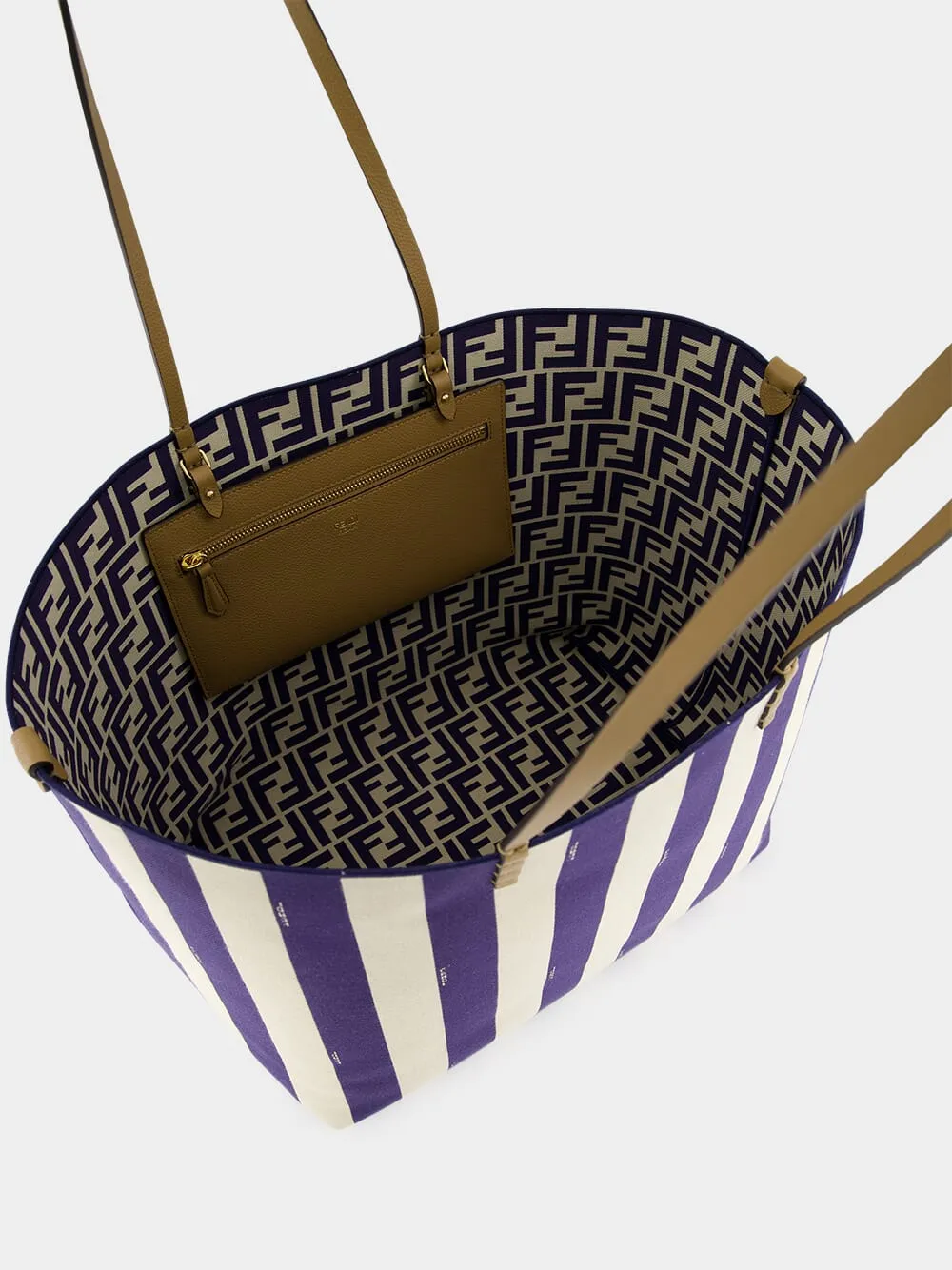 Reversible Pequin and Midnight Blue FF Large Shopper