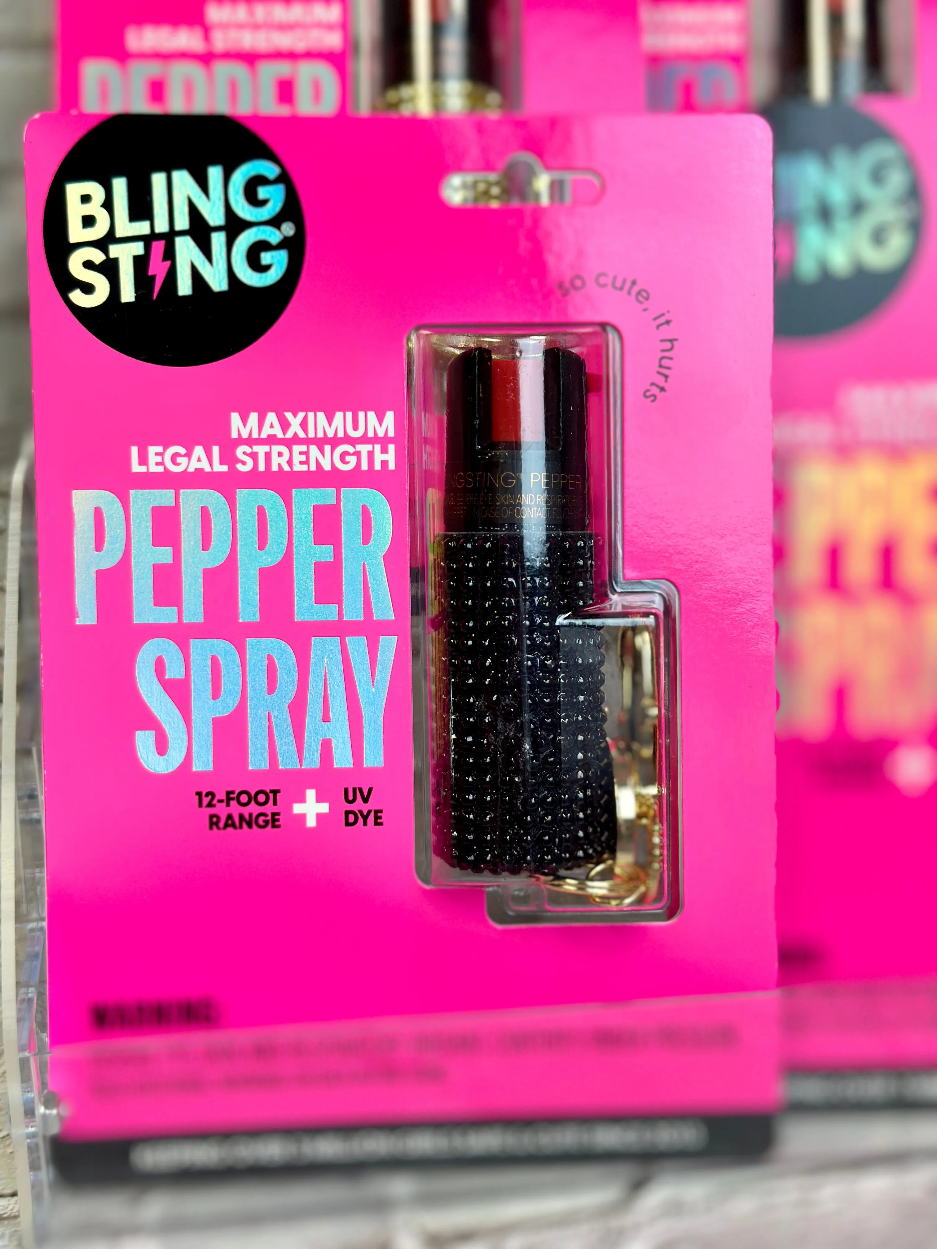 Rhinestone Pepper Sprays