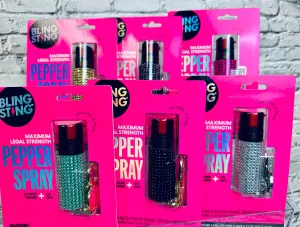 Rhinestone Pepper Sprays