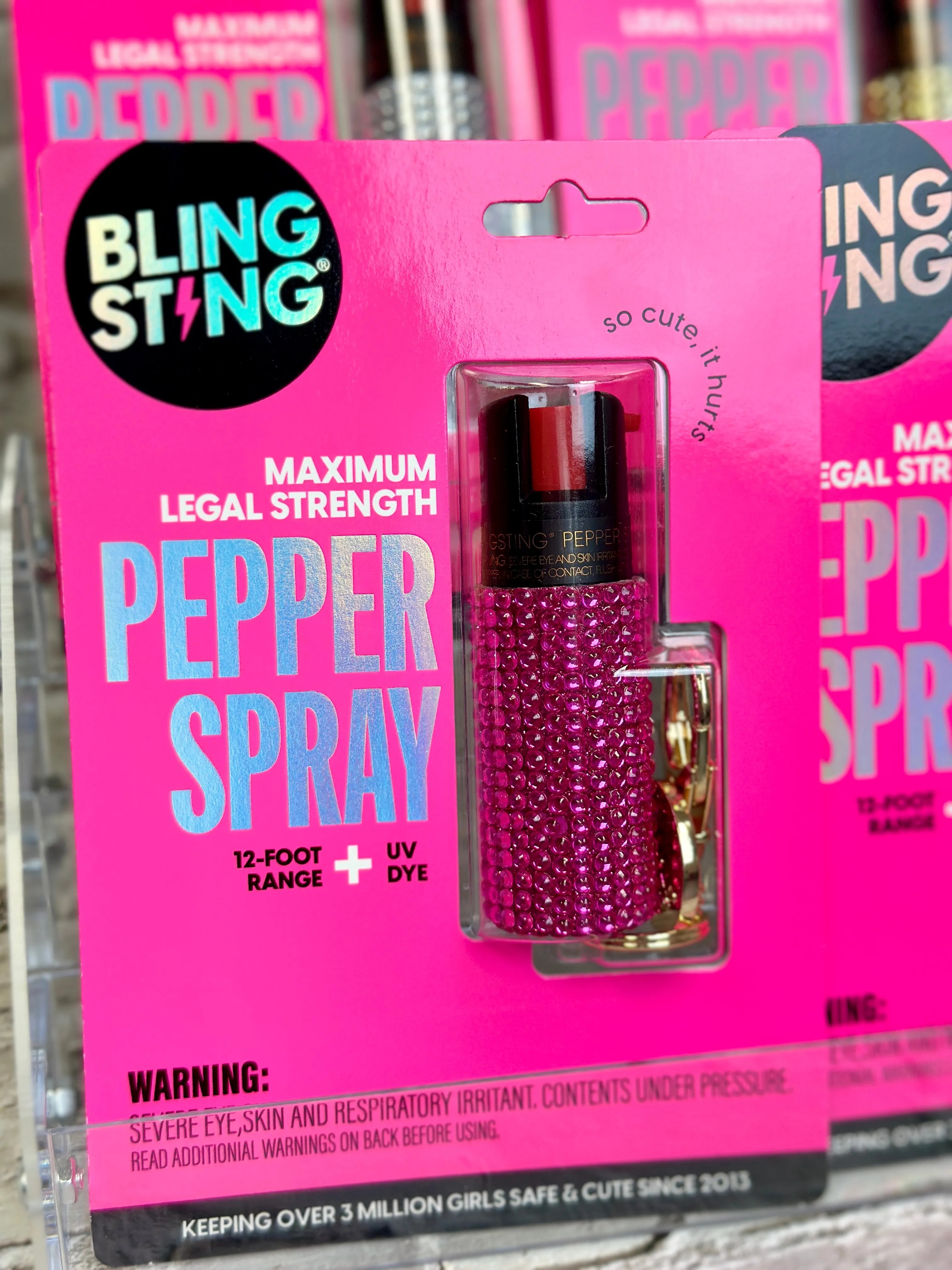 Rhinestone Pepper Sprays