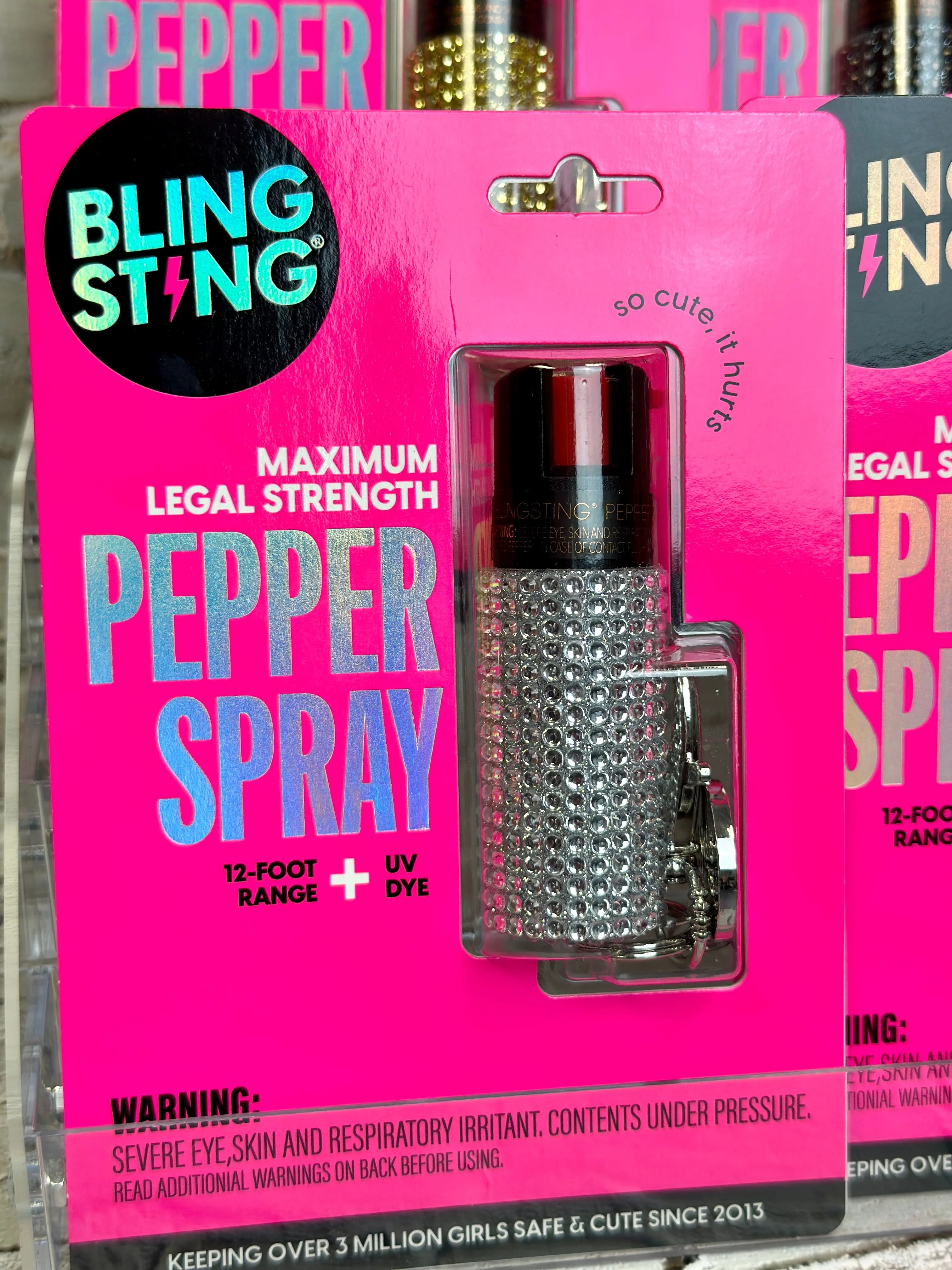 Rhinestone Pepper Sprays