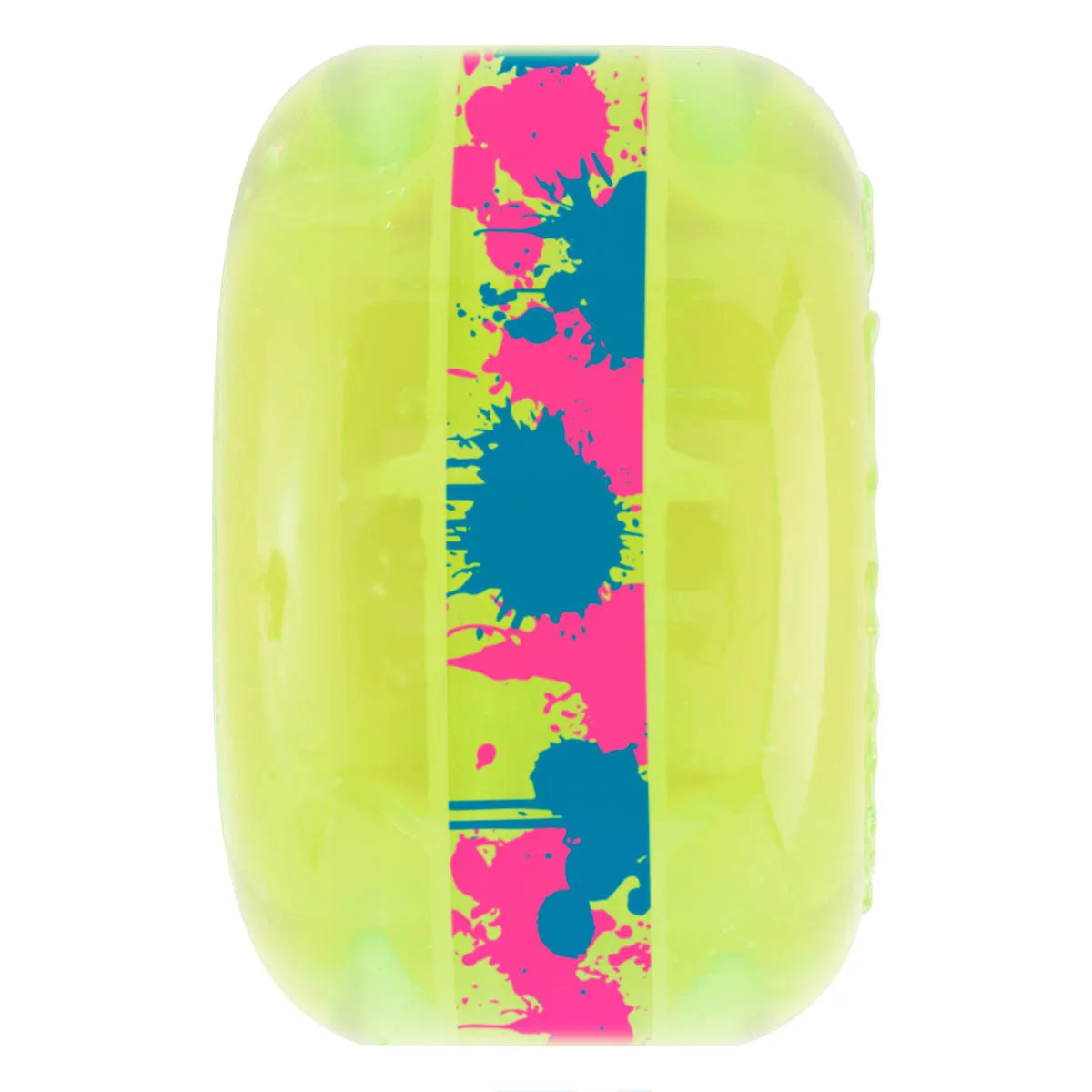 Ricta - Clear Splatter Clouds Camo Yellow 54MM 78A Skateboard Wheels