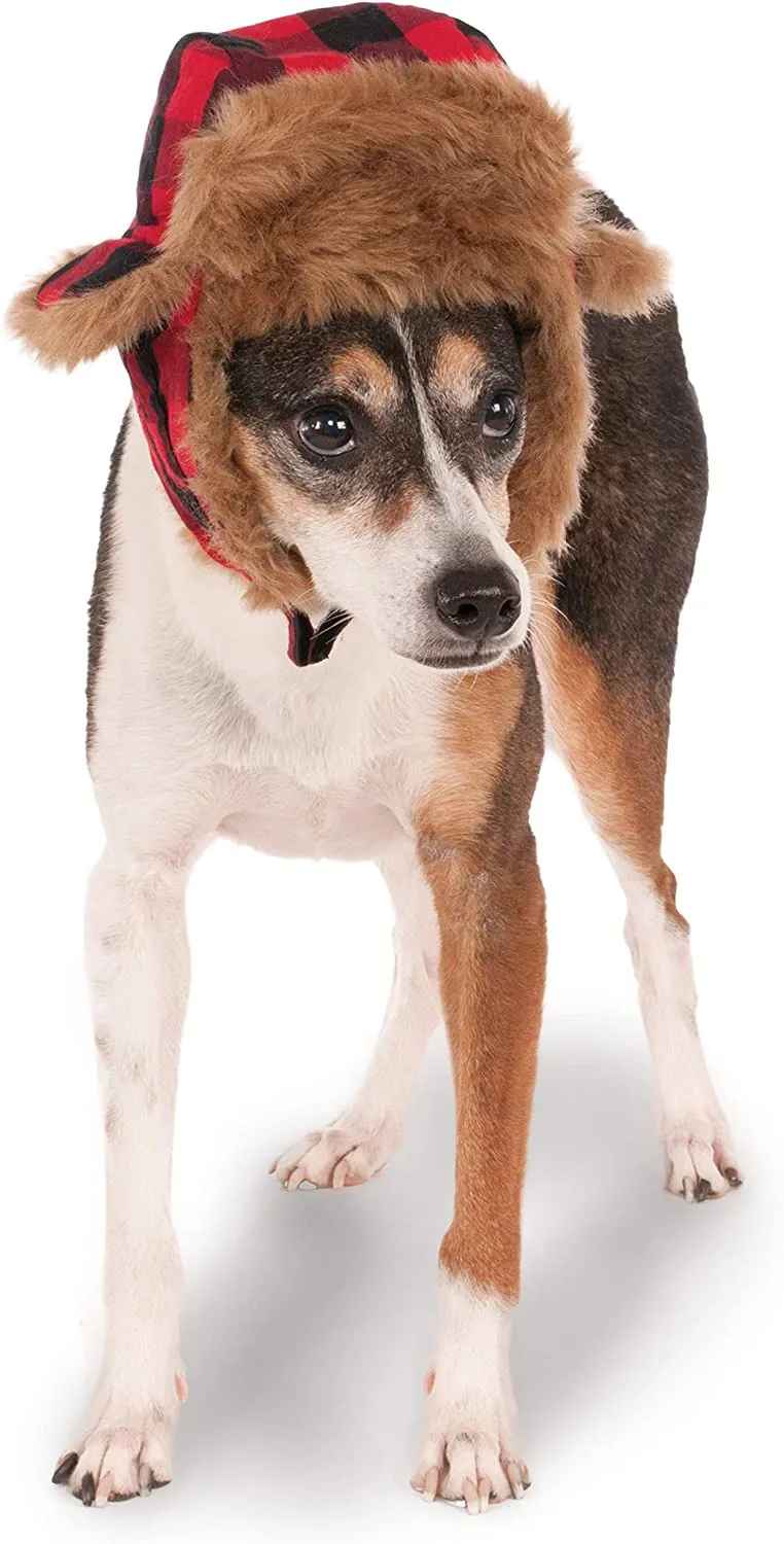 Rubies Costume Co Company S-M Trapper Pet Hat, Small/Medium