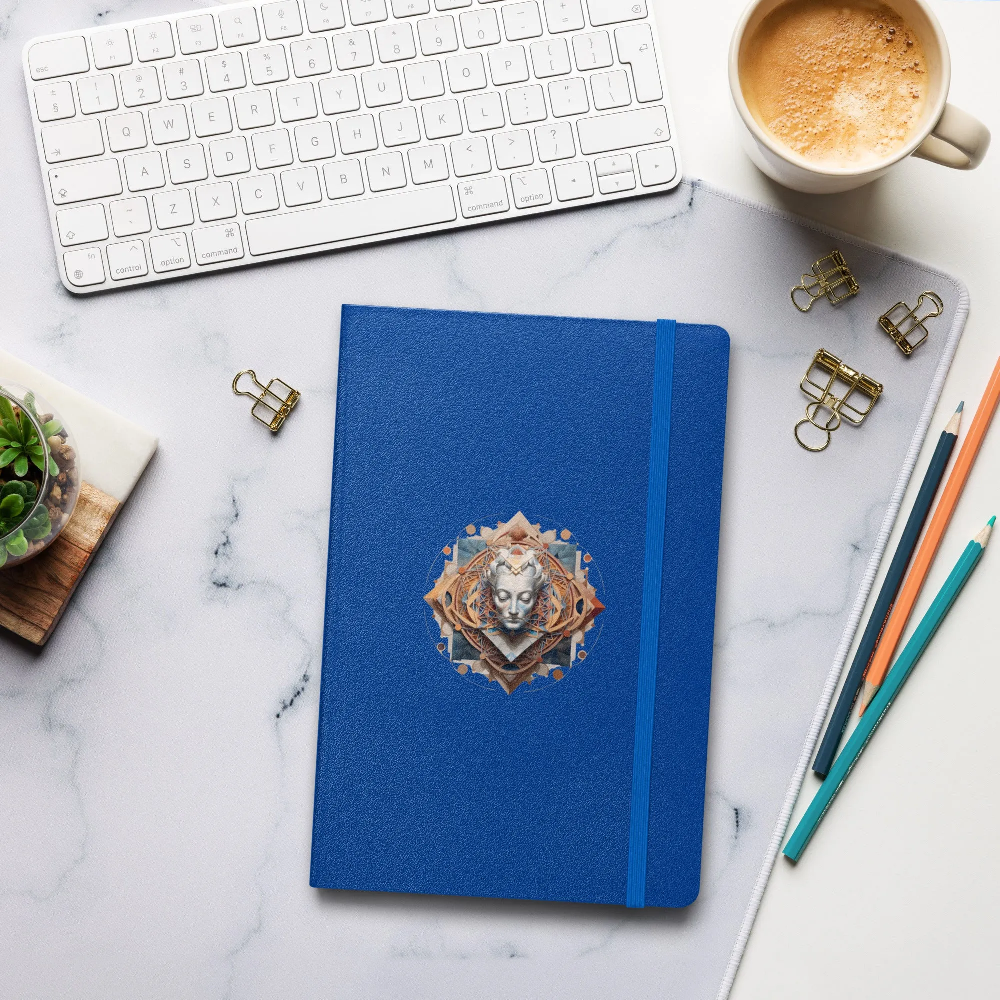 Sacred Meditation Hardcover bound notebook
