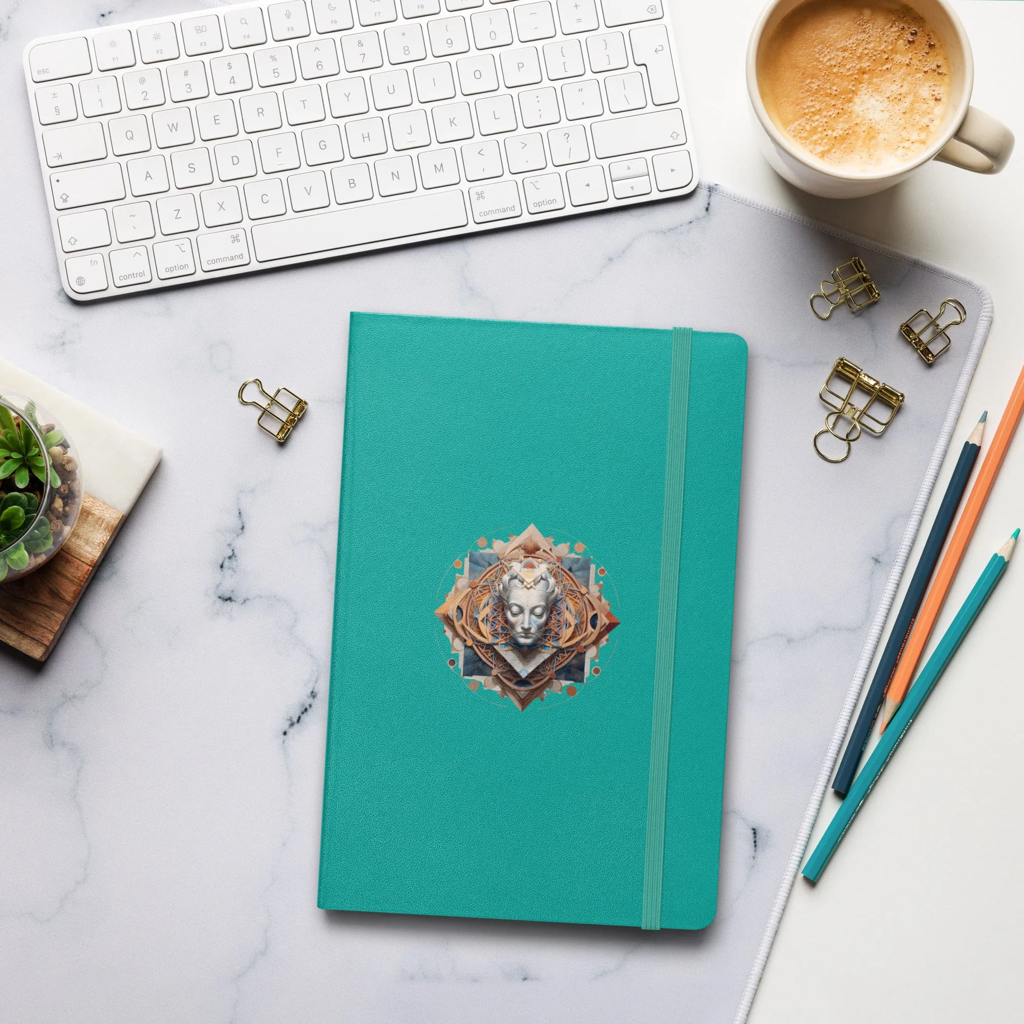 Sacred Meditation Hardcover bound notebook