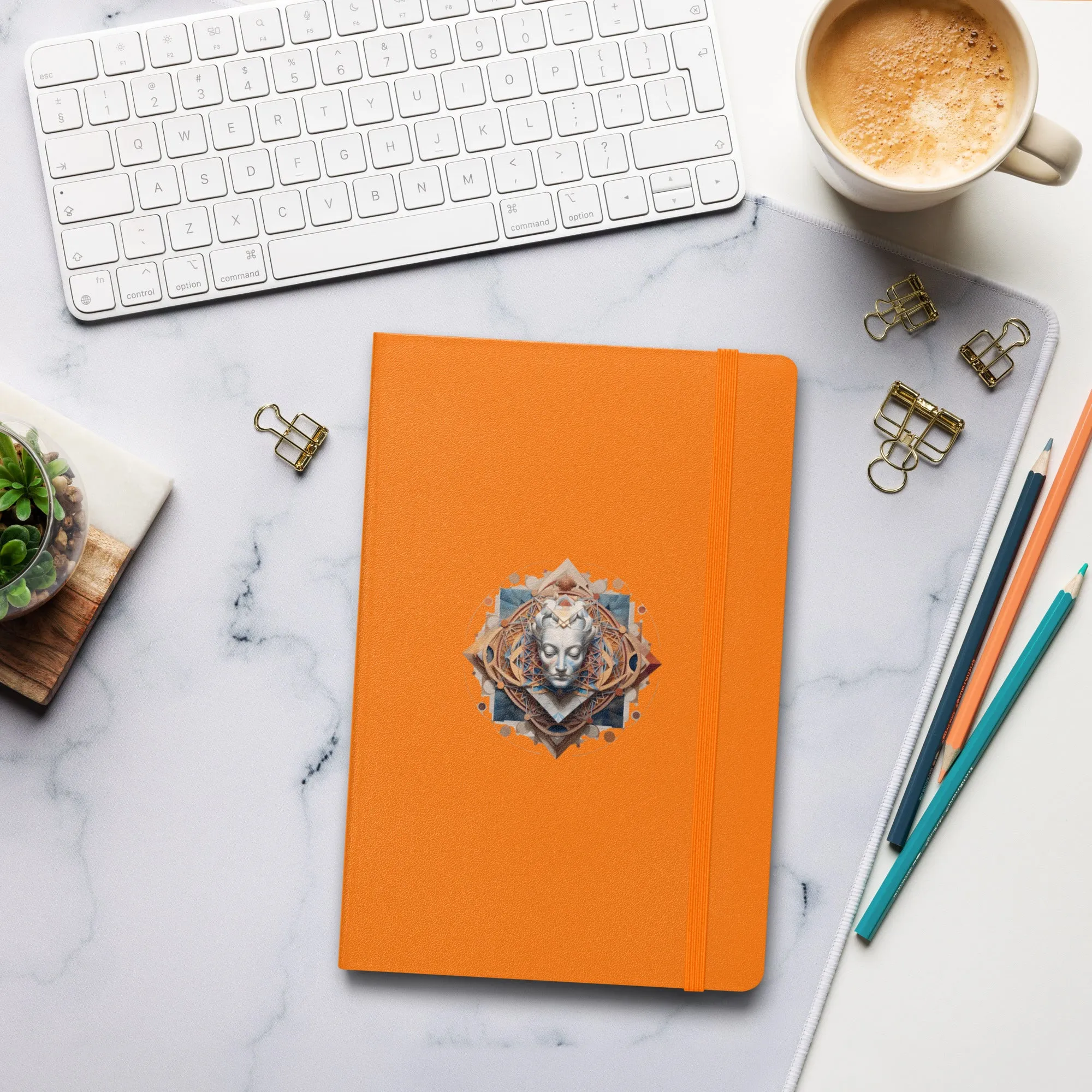 Sacred Meditation Hardcover bound notebook