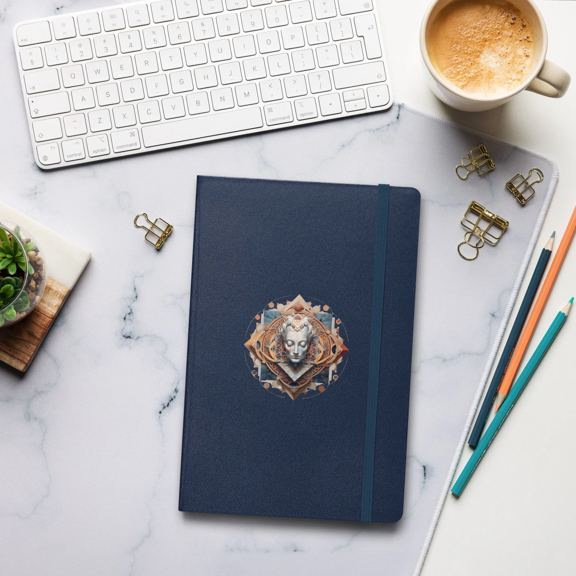 Sacred Meditation Hardcover bound notebook
