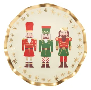 Salad Plate - Nutcracker Christmas