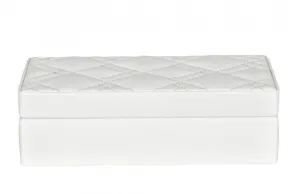 SALE Opal Vegan Leather Lift Top FLOOR MODEL