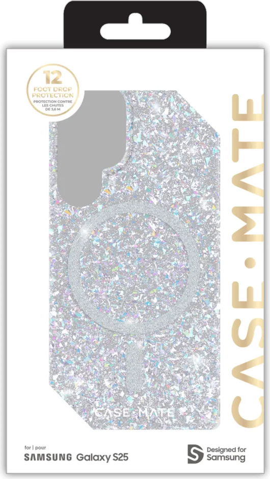 Samsung Galaxy S25 Case-Mate Twinkle Case w/Magnets - Disco