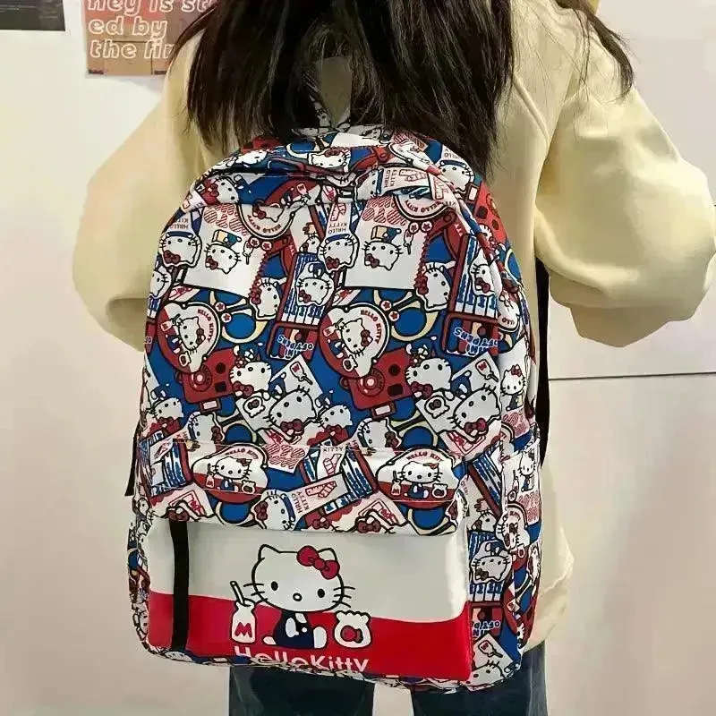 Sanrio Hello Kitty Kawaii Fashion Backpack