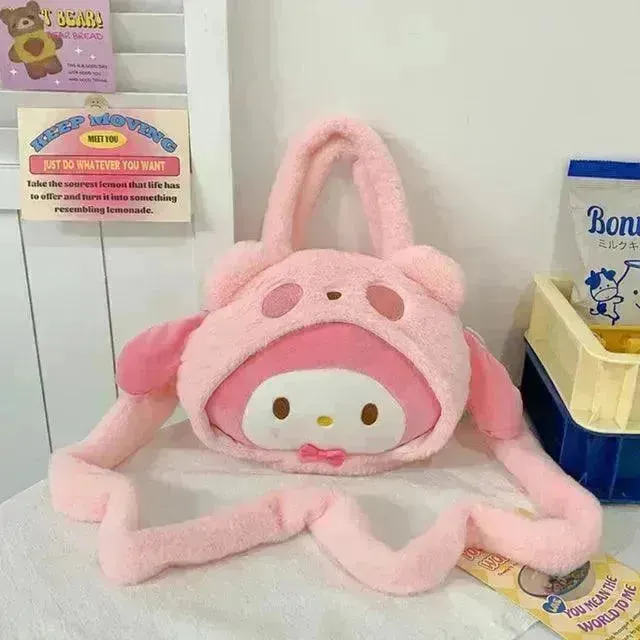 Sanrio Kawaii Plush Shoulder Bags
