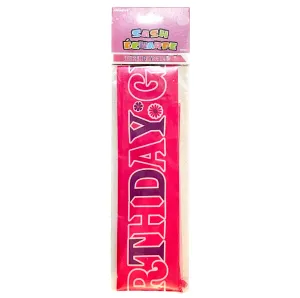 Sash Encharpe Birthday Girl 1pc