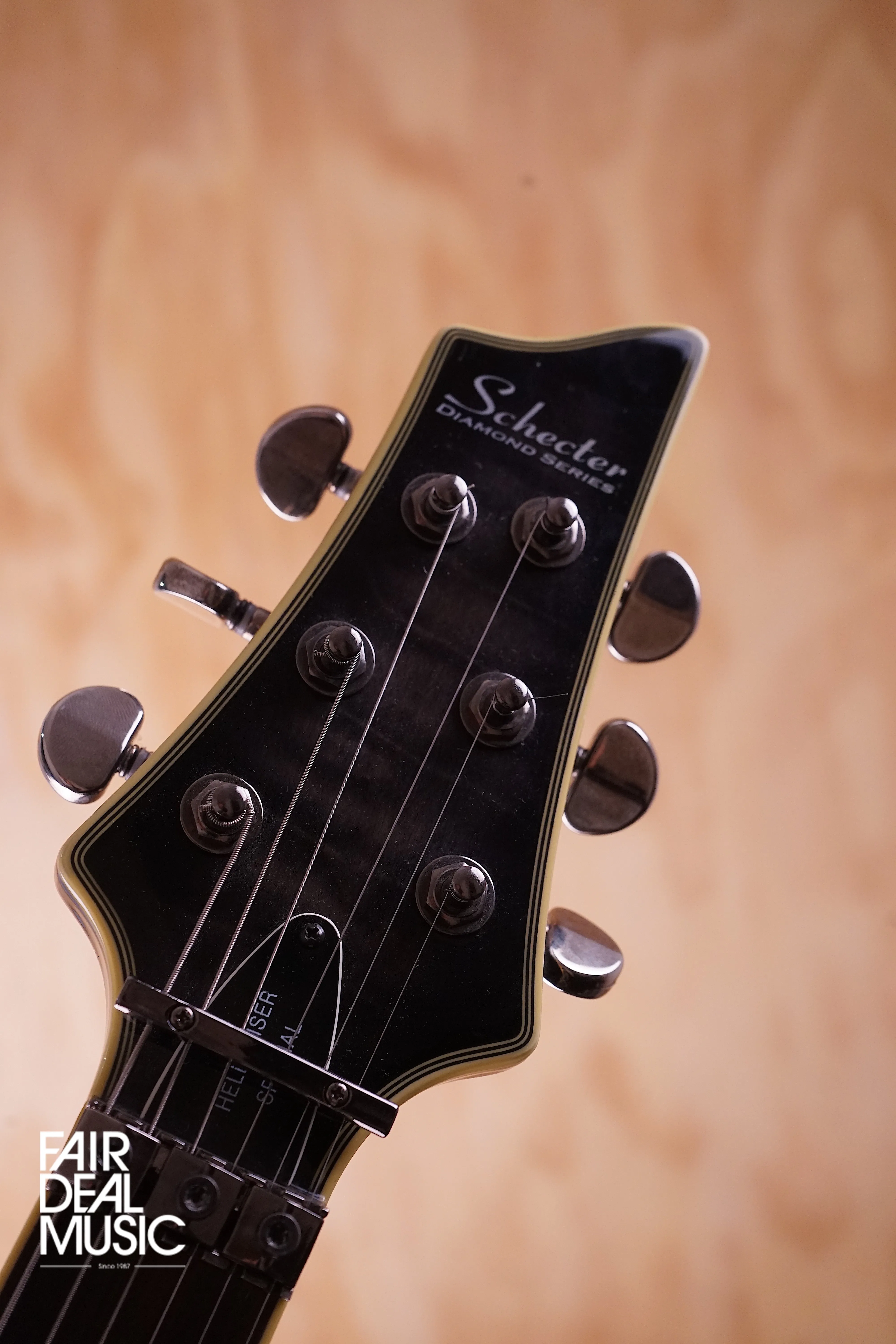 Schecter Hellraiser FR in Trans Black Burst (Used)