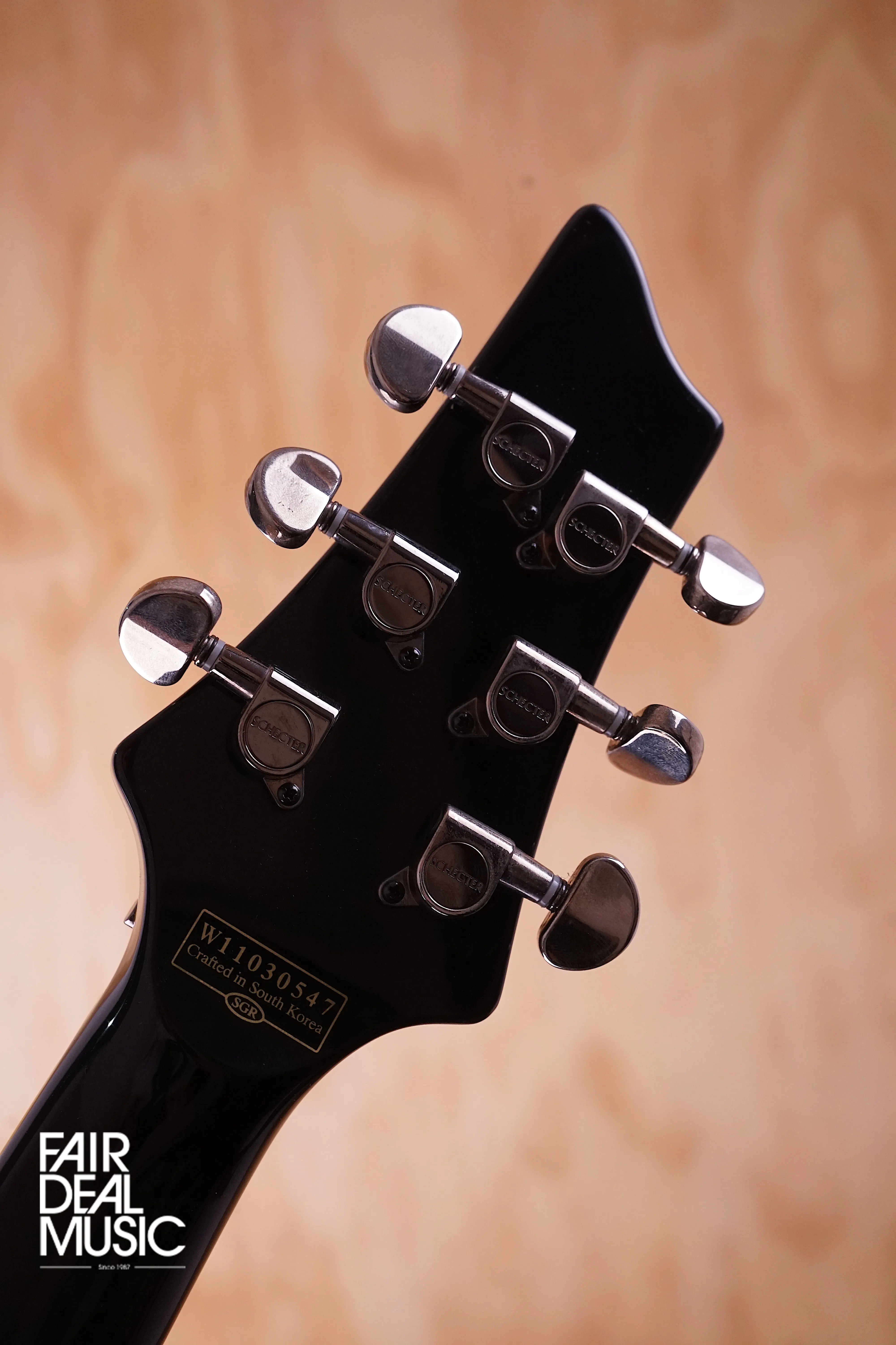 Schecter Hellraiser FR in Trans Black Burst (Used)