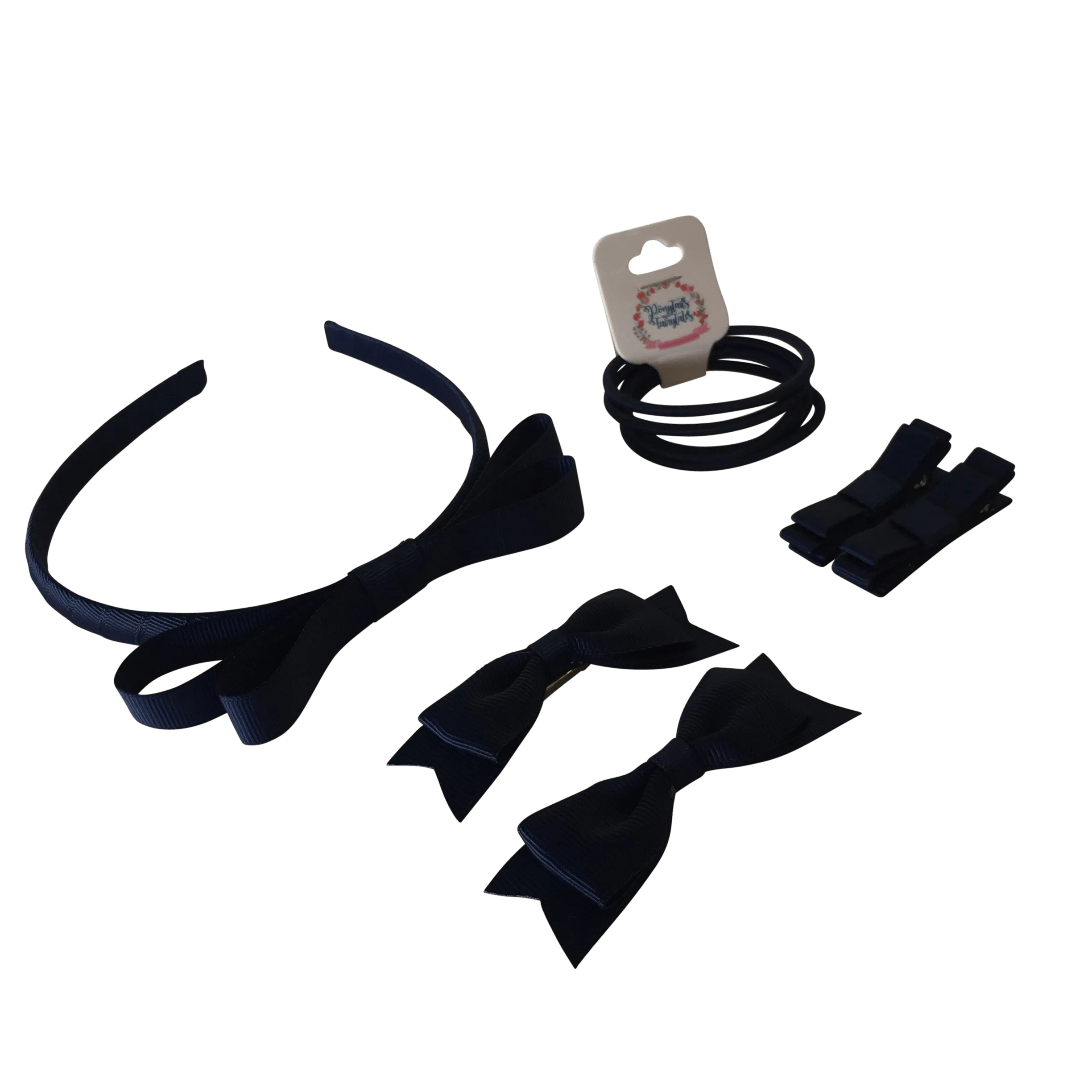 School Basics Kit -Tuxedo Bow (15pc)