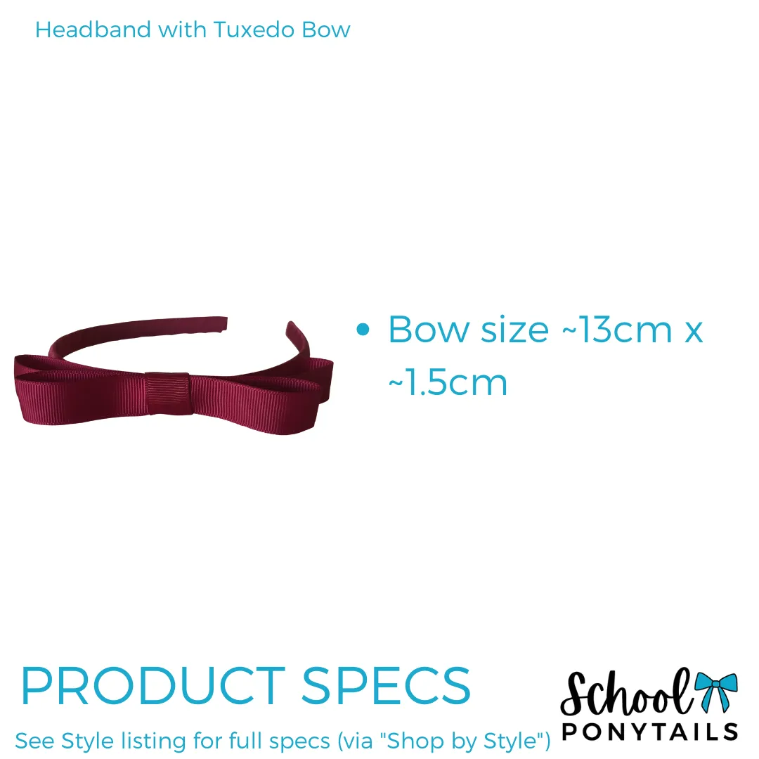 School Basics Kit -Tuxedo Bow (15pc)