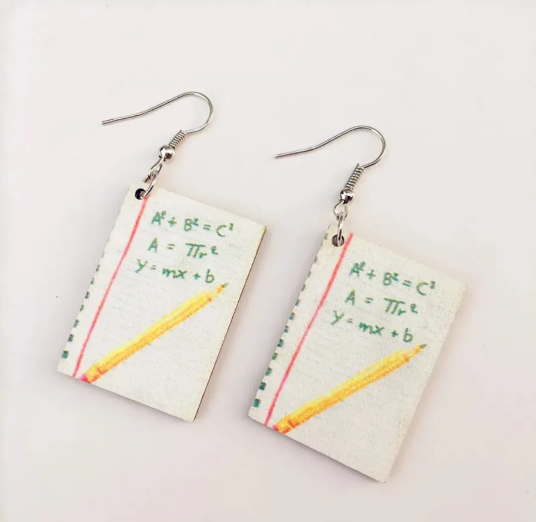 School Earrings Earrings
