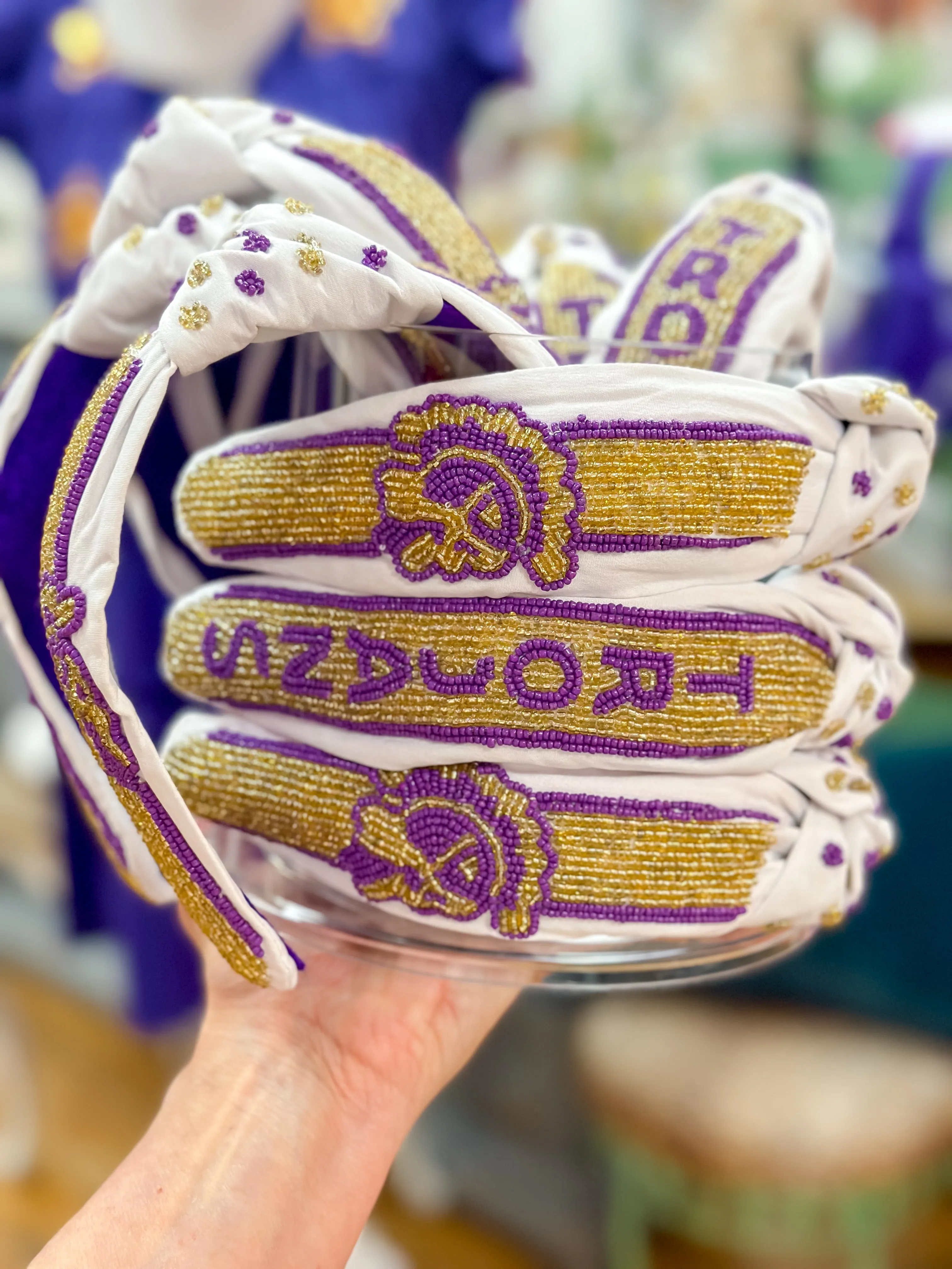 School Headband- ASH