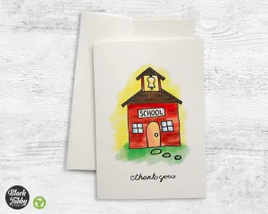 School House - Thank You Cards
