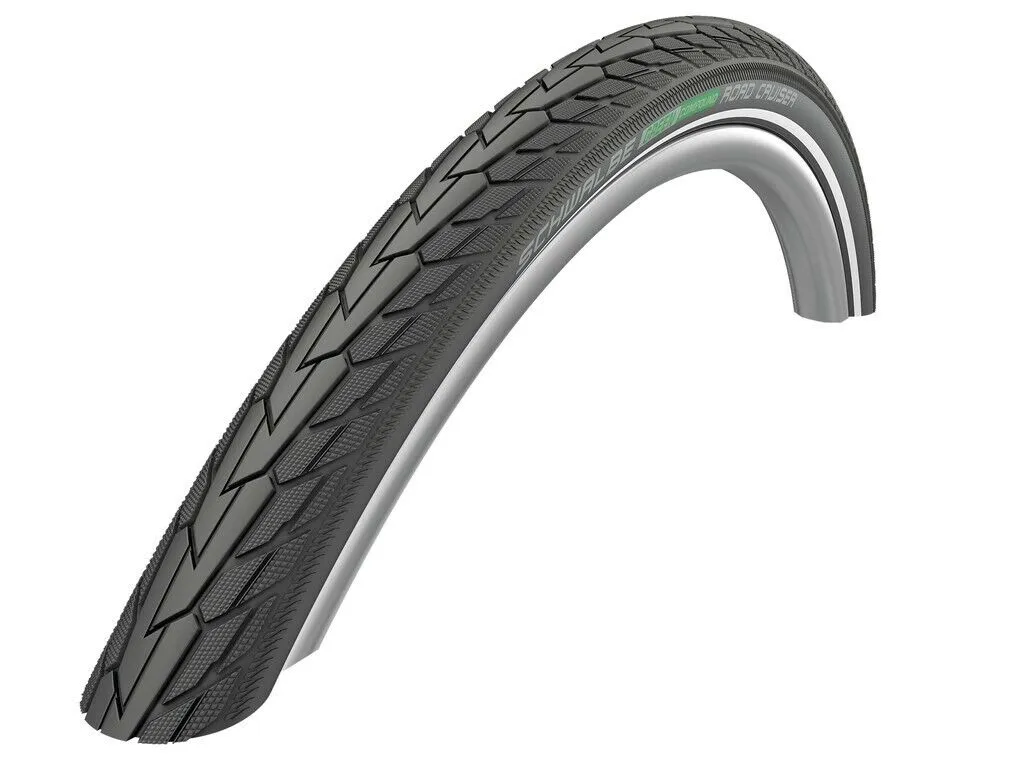 Schwalbe Road Cruiser 700 x 32C Hybrid Tyre - K-Guard - Green Active Line