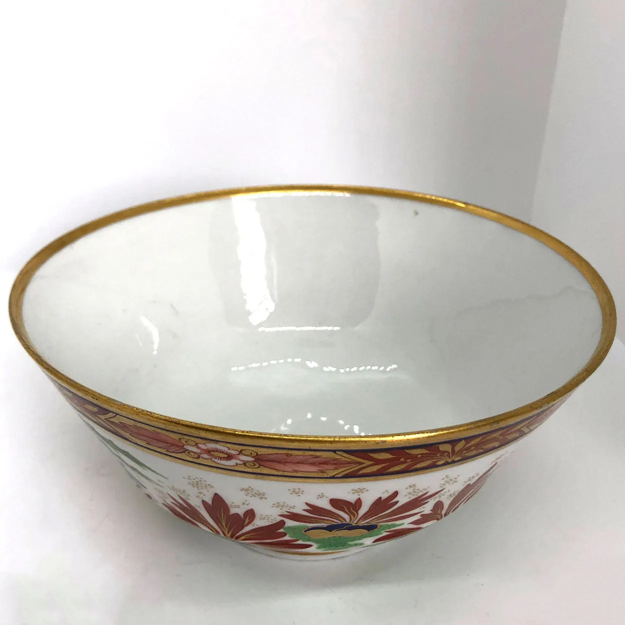Set of 22 English Worcester Flight, Barr and Barr Porcelain Fence and Pagoda Cups and Saucers