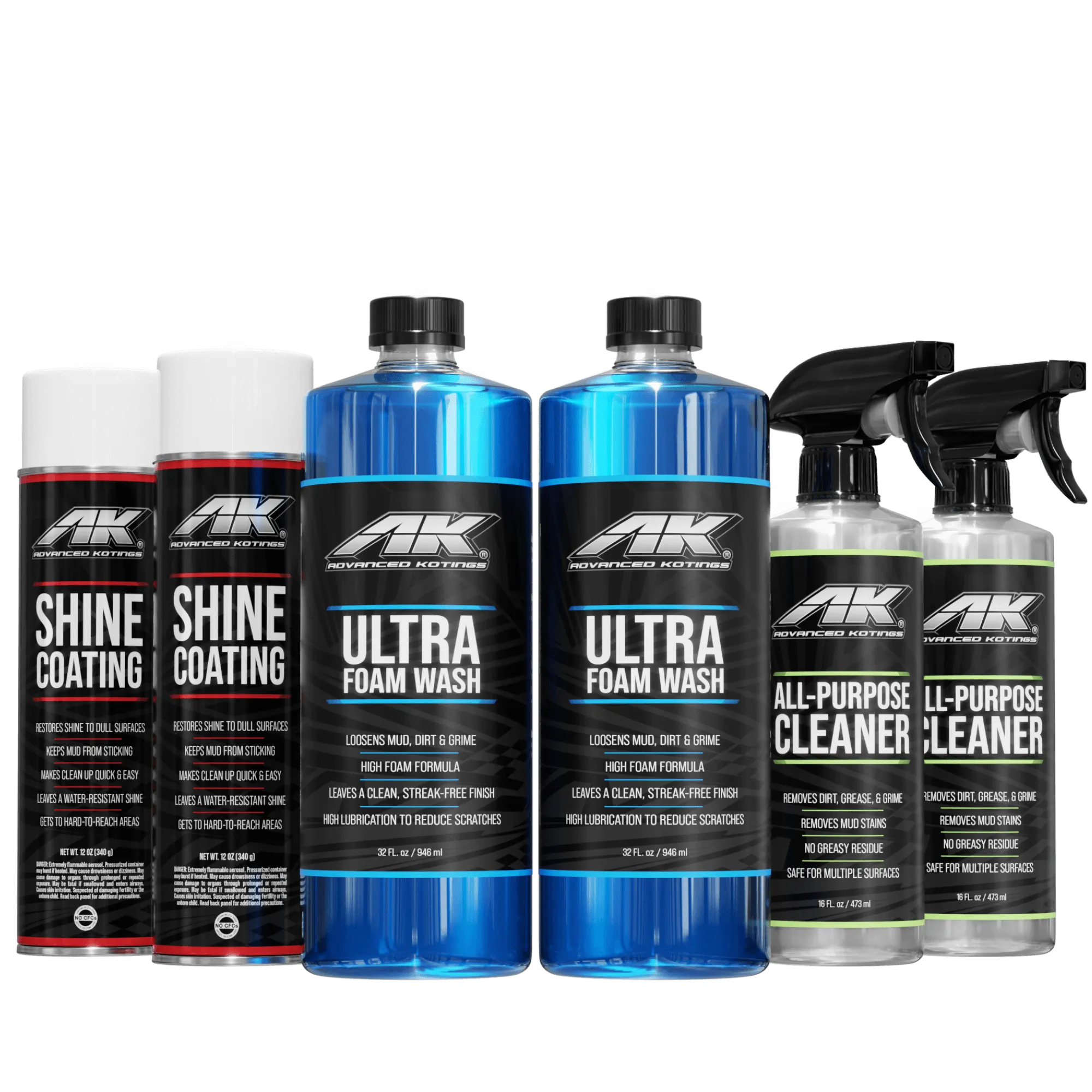 Shine Coating Off-Road Cleaning Bundle