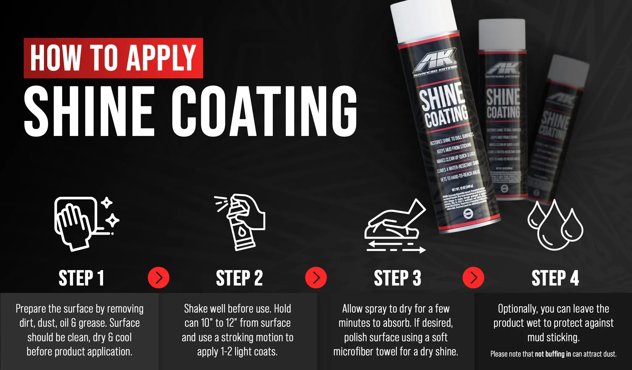 Shine Coating Off-Road Cleaning Bundle