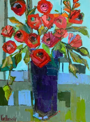 Sitting by the Window on a Sunday - 30x40