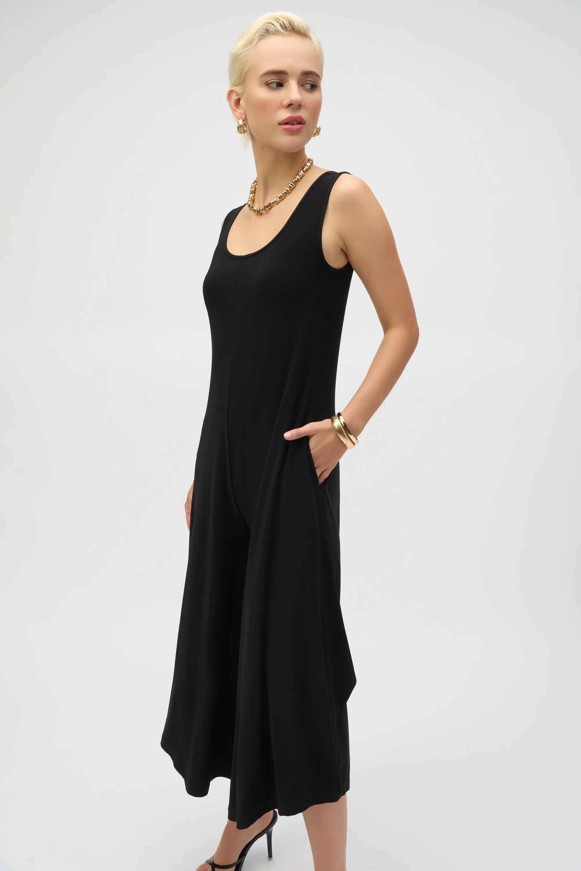 Sleeveless Jumpsuit- Joseph Ribkoff