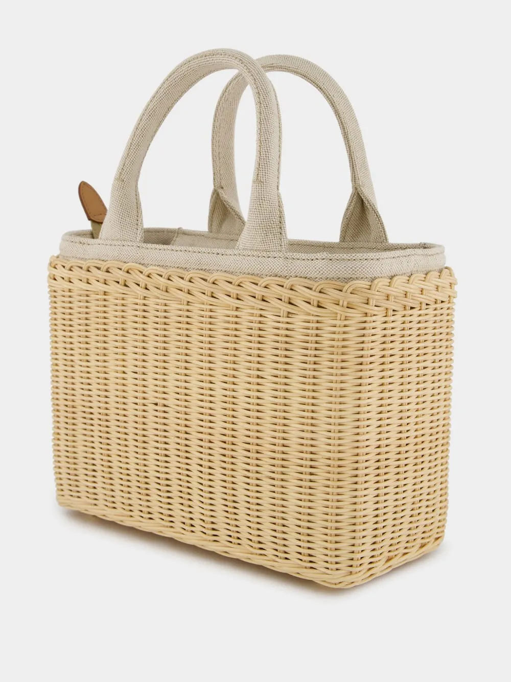 Small Wicker Shoulder Bag