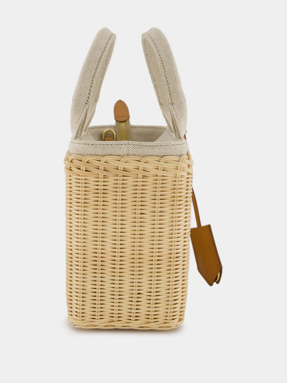 Small Wicker Shoulder Bag