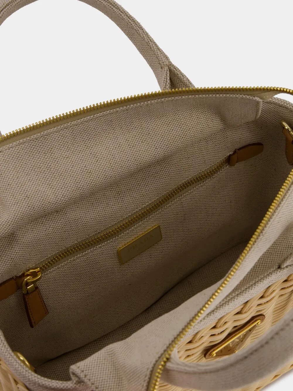 Small Wicker Shoulder Bag