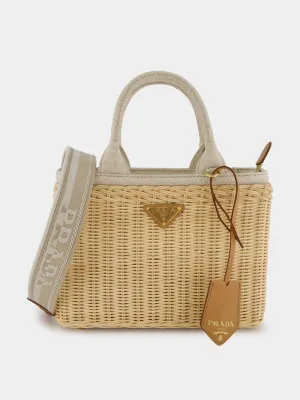 Small Wicker Shoulder Bag