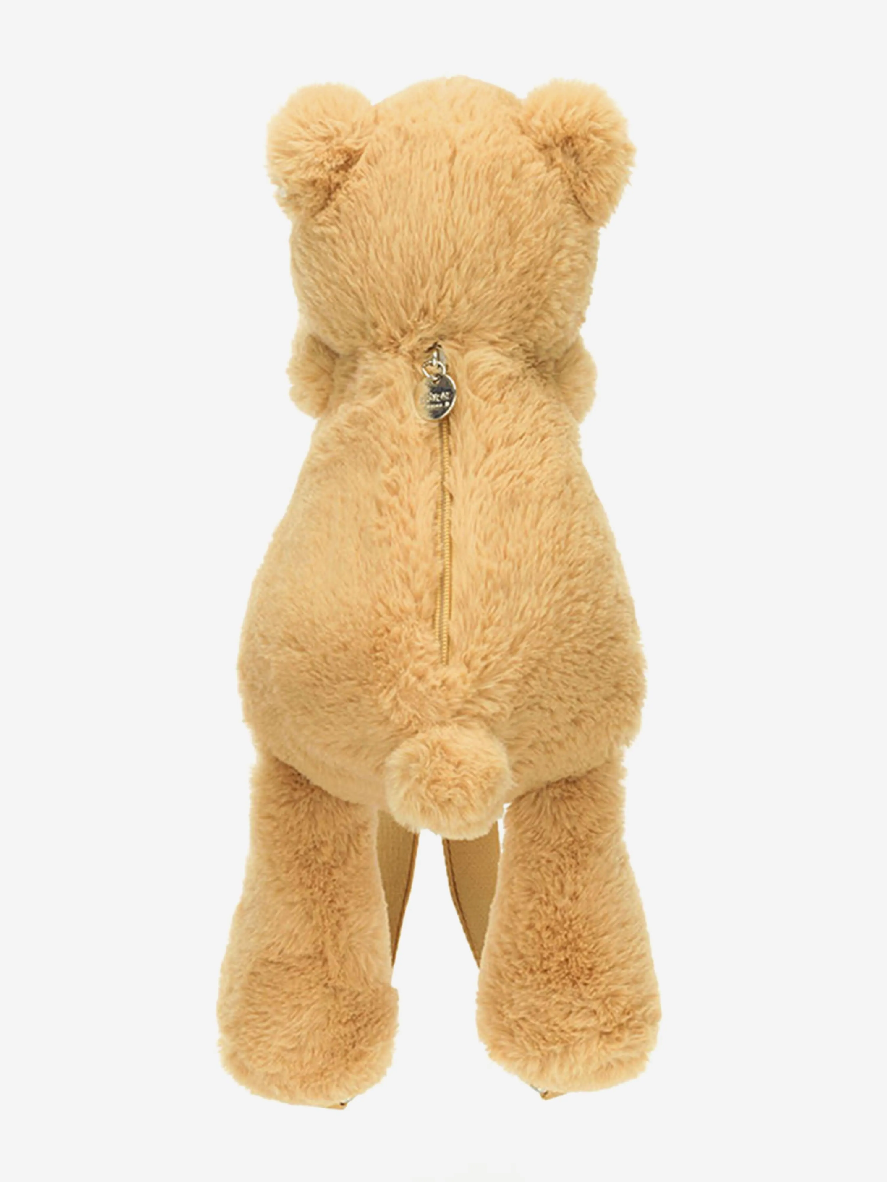 Smudge Bear Backpack in Beige (43cm)
