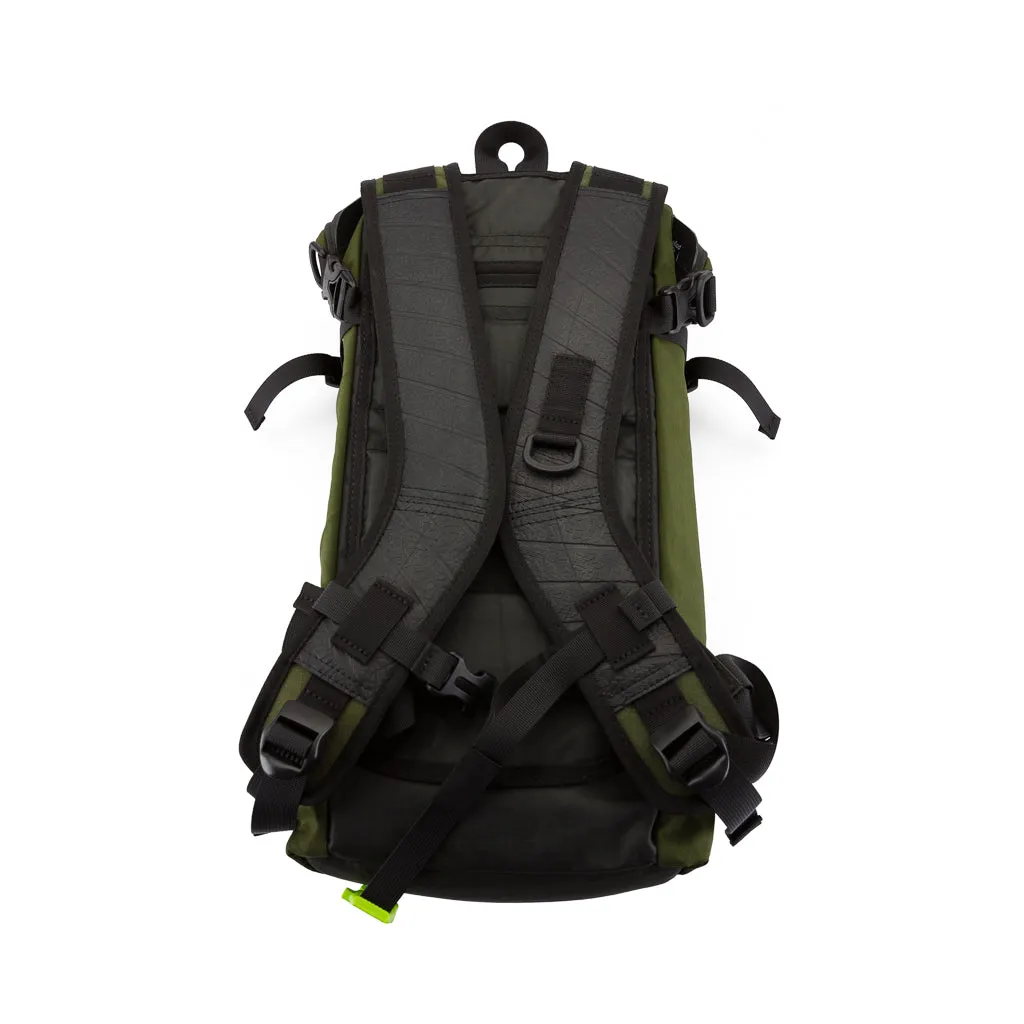 Soldier Water-Resistant Vegan Canvas & Inner Tube Laptop Backpack