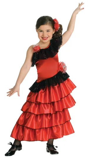 Spanish Princess Child Girl's Costume