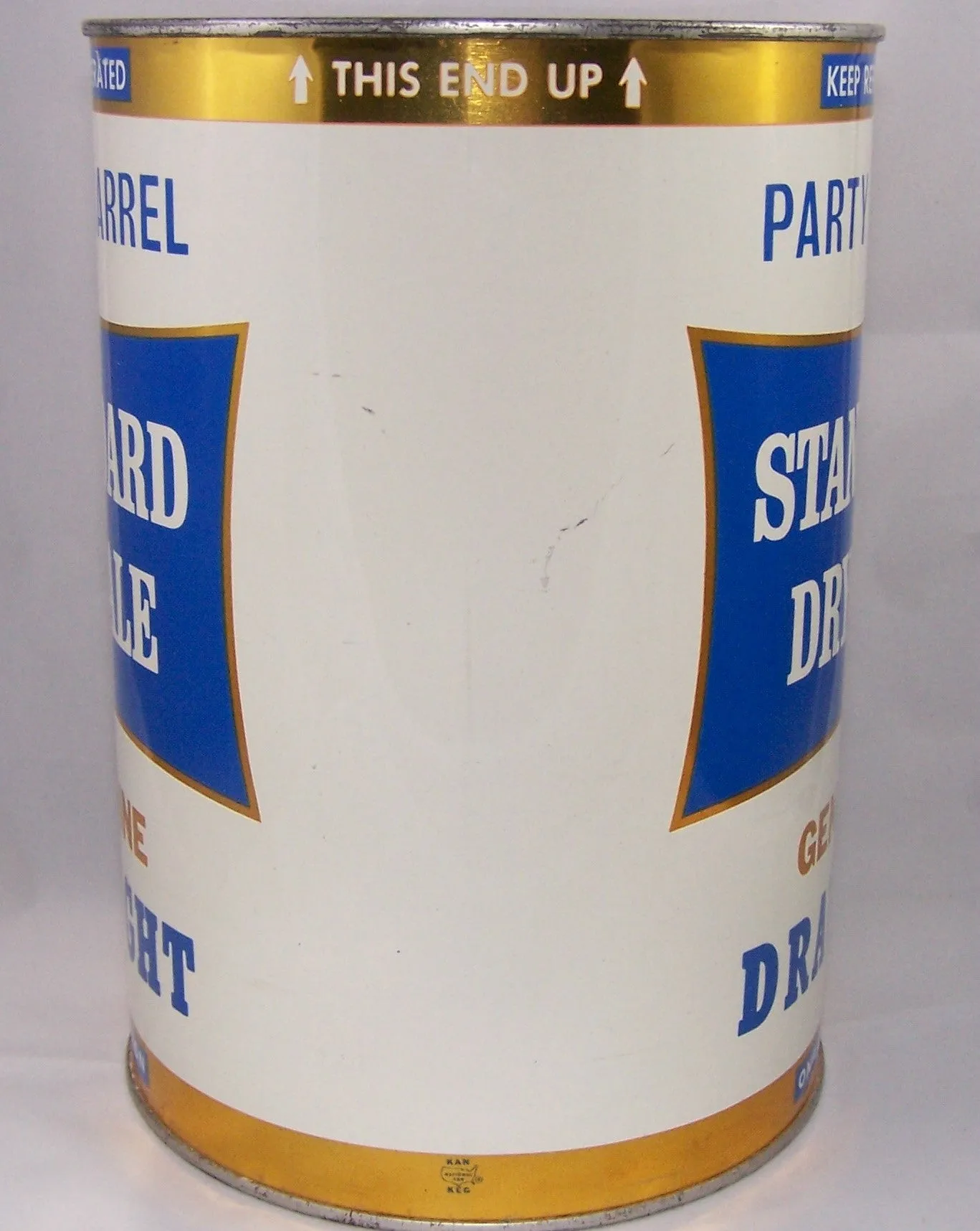 Standard Dry Ale Party Barrel, USBC 246-7, Grade A1 